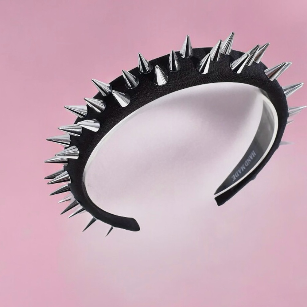 Spike goth headband